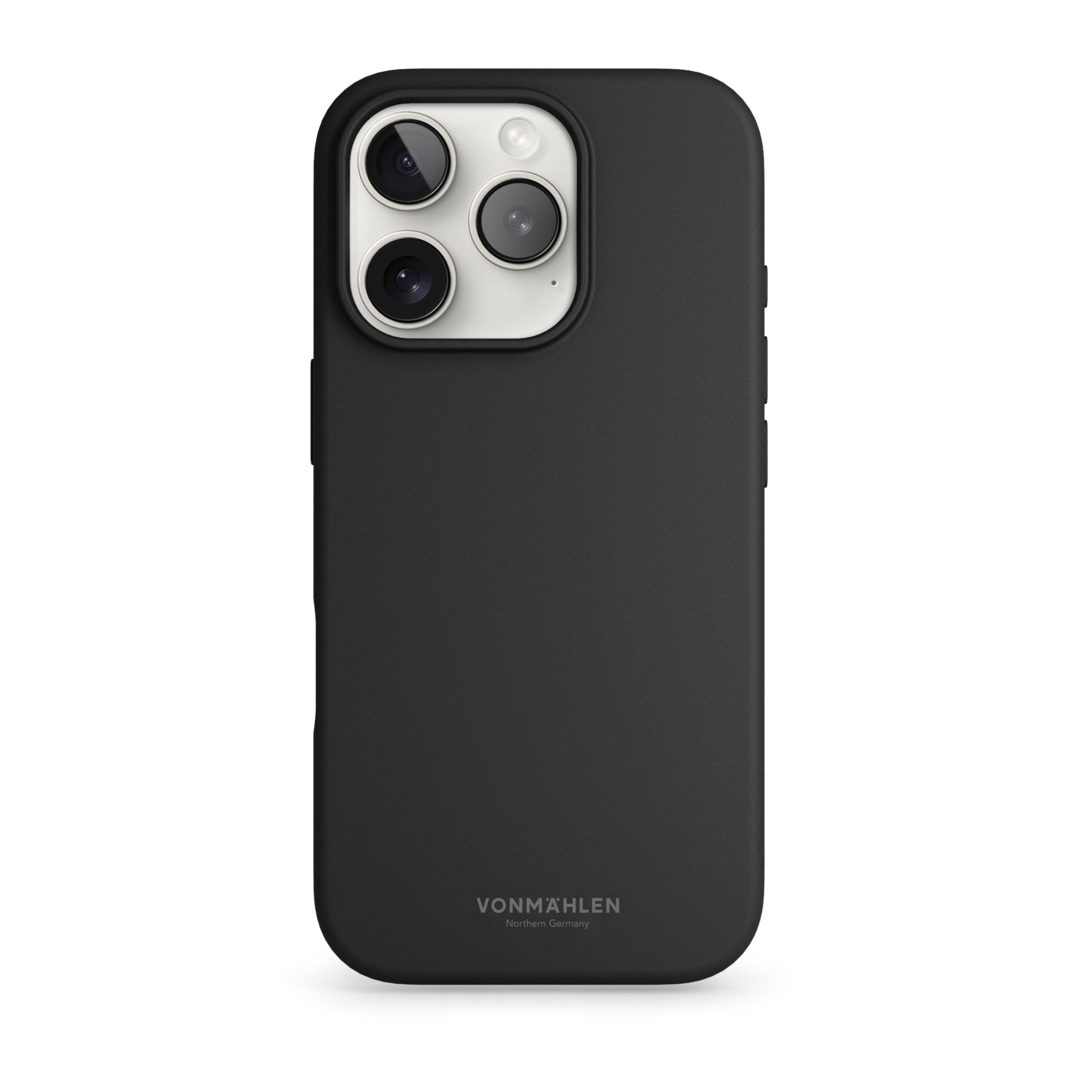 Vonmahlen Yumuşak Silikon Kılıf iPhone 16 Pro - Siyah