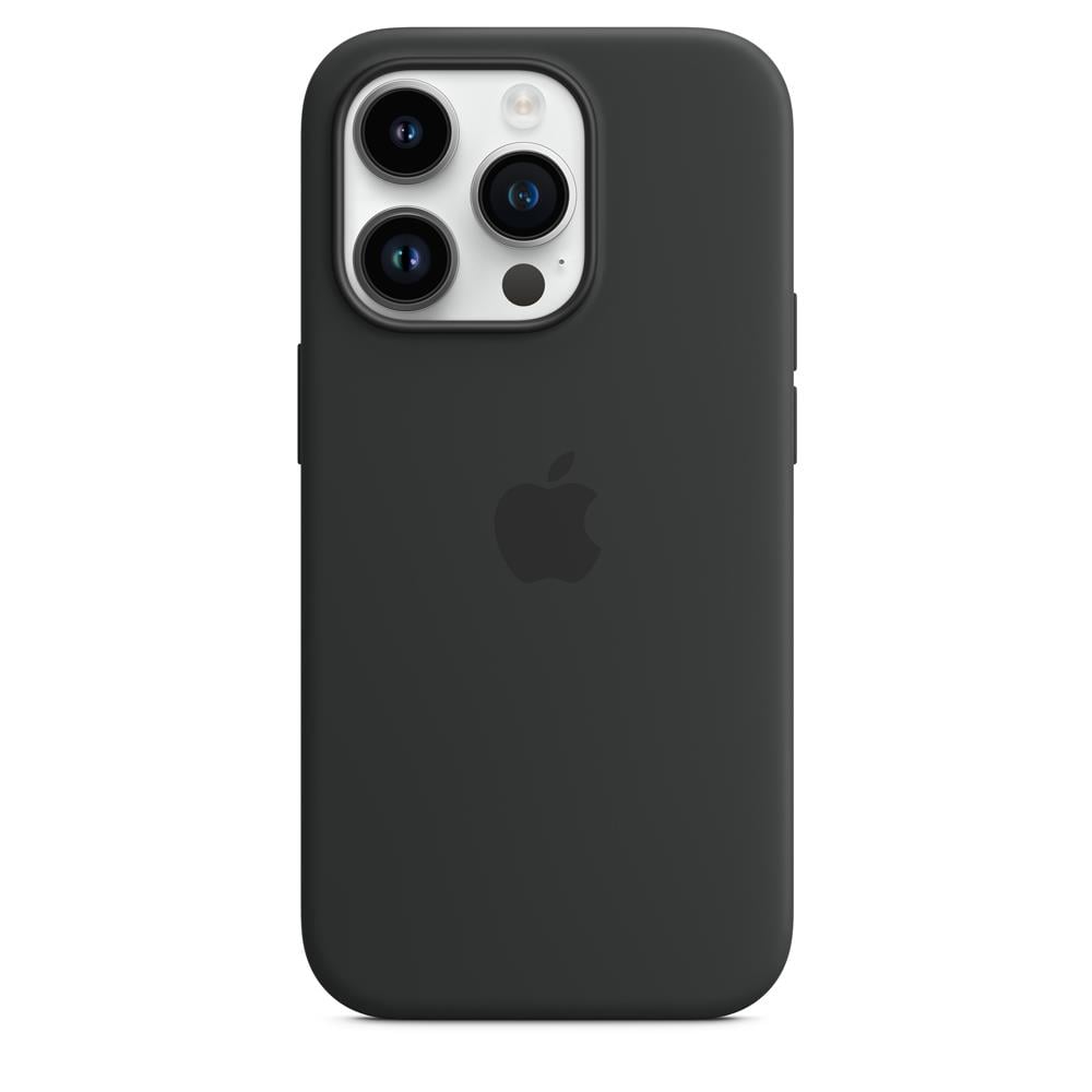 iPhone 14 Pro için MagSafe özellikli Silikon Kılıf Gece Yarısı - MPTE3ZM/A